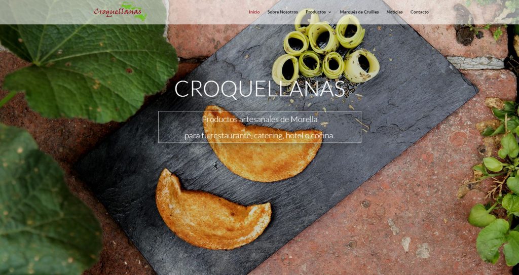 Diseño web Croquellanas